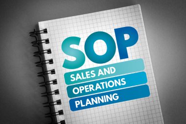 Sop - Satış ve İşlem Planlama kısaltması