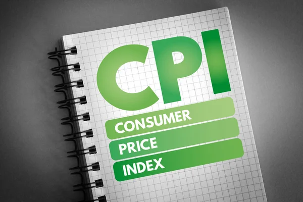 Cpi - 消费物价指数首字母缩略词 — 图库照片