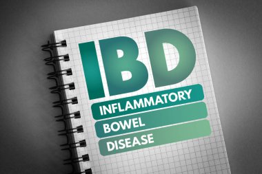 IBD - Inflammatory Bowel Disease acronym clipart