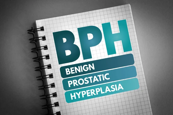BPH - Hiperplasia prostática benigna acrônimo — Fotografia de Stock