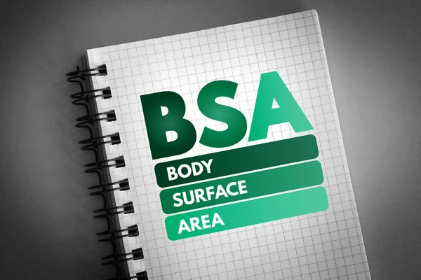 BSA - Body Surface Area acronym