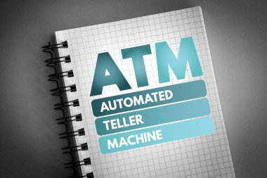 ATM - Otomatik Teller Makinesi kısaltması