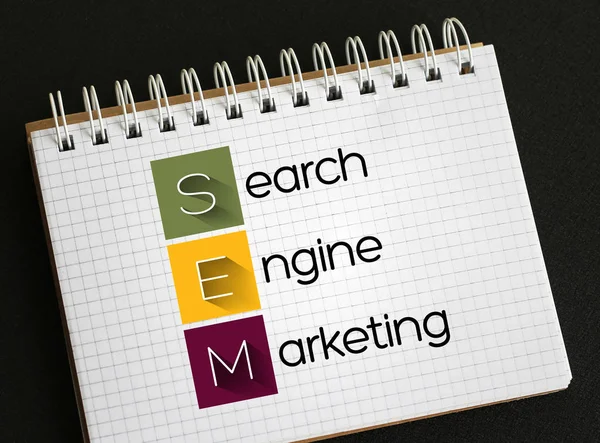 SEM - Search Engine Marketing acronym