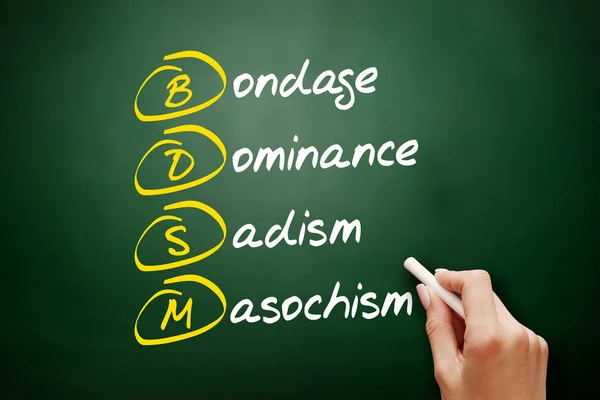 Bdsm - Δεσμός, Κυριαρχία, Σαδισμός, Μαζοχισμός — Φωτογραφία Αρχείου