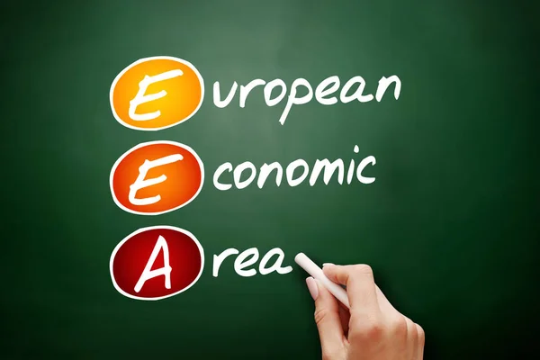 EEE - acrónimo del Espacio Económico Europeo —  Fotos de Stock