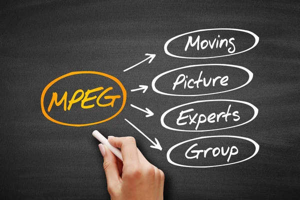 MPEG - Grupo de Peritos em Movimento — Fotografia de Stock