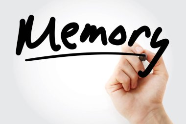 El yazma bellek marker ile