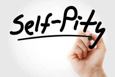 El yazma kendine acıma marker ile