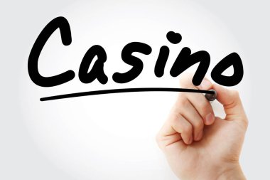 Casino işaretçisi ile yazma el