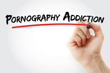 İşaretli porno bağımlılığı metni
