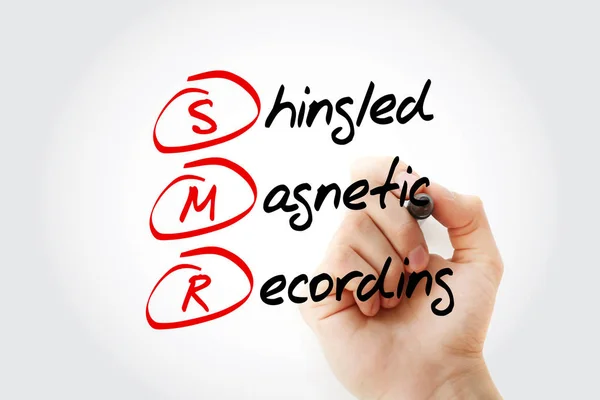 SMR - Shingled Magnetic Recording acronym