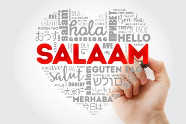 Salaam (Farsça merhaba, Farsça) aşk kalbi