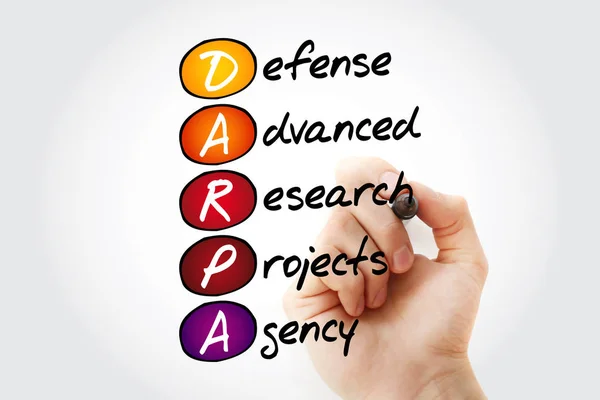 DARPA - acronym, concept background — Stock Photo, Image