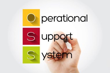 Oss - İşletim destek sistemi kısaltması