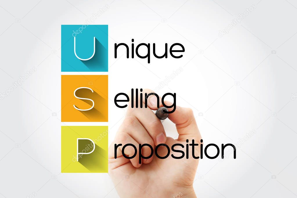 USP - Unique Selling Proposition acronym