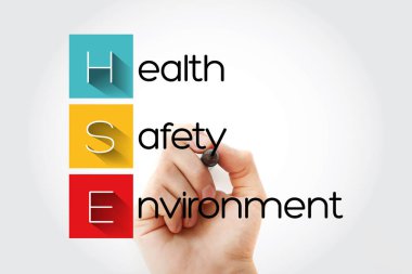 Hse - Sağlık Güvenliği Ortamı kısaltması