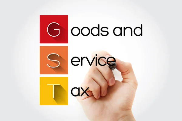 GST - Goods and Service Tax acronym