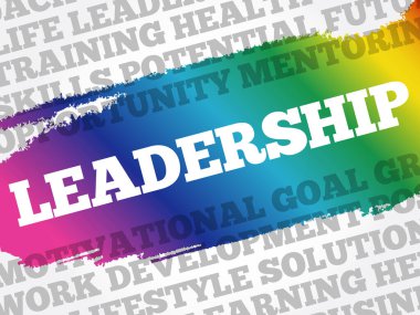 Liderlik Kelime Bulutu, İş Konsepti