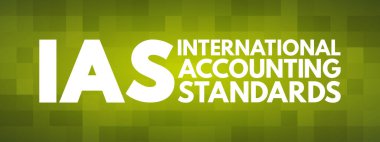 IAS - Uluslararası Muhasebe Standartları Kısaltma, iş konsepti geçmişi