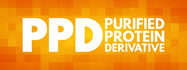 Ppd Protein Derivative — 스톡 벡터