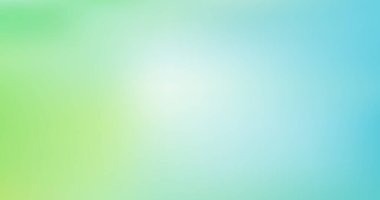 Açık mavi, yeşil vektör bulanık arkaplan. Soyut ve gradyan renkte renkli çizimler. Marka kitabı için zarif bir geçmiş. Grafik tasarımın, afişin ya da posterin için ekoloji konsepti.