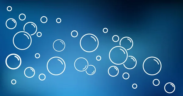 Koyu mavi vektör soyut bulanık arka plan. Gradyan ile yarı ton tarzında yaratıcı Illustration. İşletmeniz için tamamen yeni tasarım.