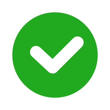 İşaretleme simgeleri, düz yuvarlak düğmeler. Vektör illüstrasyonu.