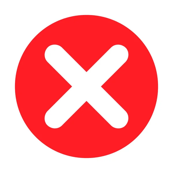 Çapraz iz simgeleri, düz yuvarlak düğmeler. Vektör