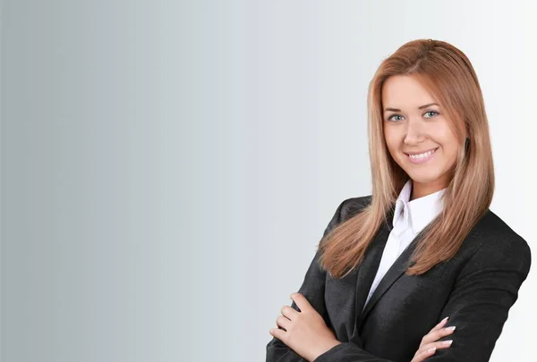 Portrait of a young  businesswoman — Stock Photo, Image