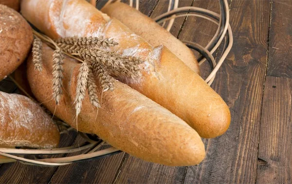 Taze ev yapımı ekmek.