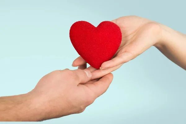 Hands holding  heart — Stock Photo, Image