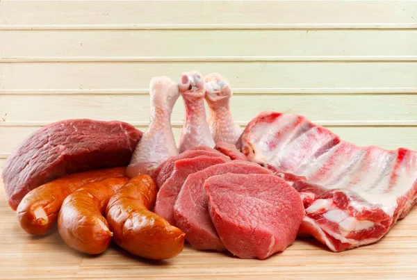 Fresh Raw Meat — Stock Photo, Image