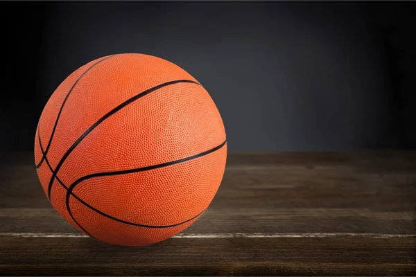 Bola de basquete laranja — Fotografia de Stock