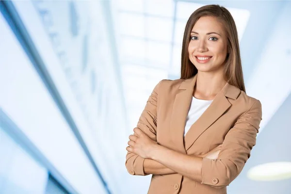 Portrait of a young  businesswoman — Stock Photo, Image