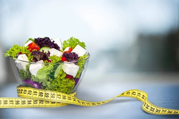 Fresh tasty vegetable salad — Stock Photo, Image