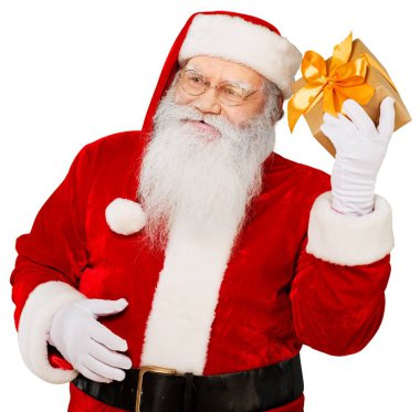  Noel Baba gülümseyerek portresi