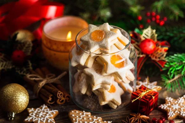 おいしいクリスマスのクッキー — ストック写真