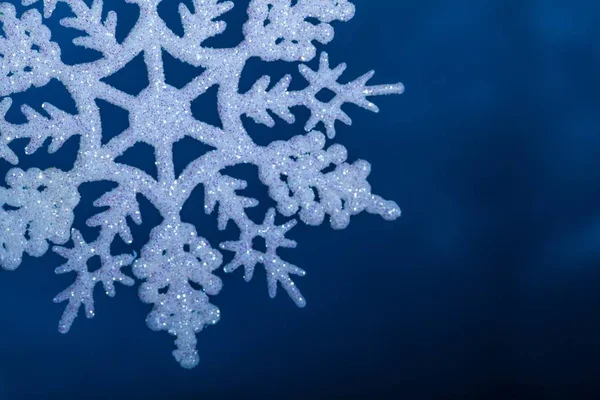 Weihnachten Schneeflocke isoliert — Stockfoto