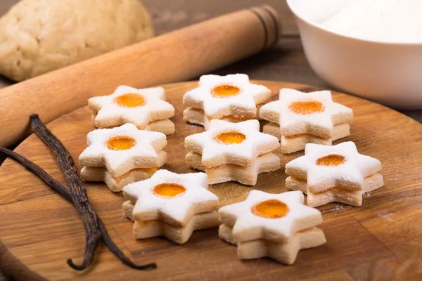 Leckere Weihnachtsplätzchen — Stockfoto