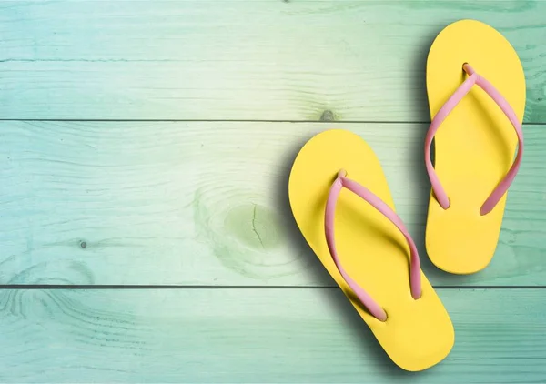 Gummisandalen Flip Flops — Stockfoto