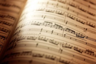 yaprak müzik notları ile