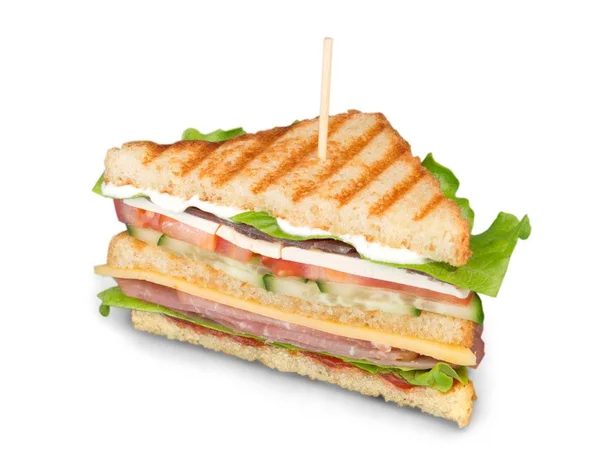 Panino fresco e gustoso — Foto Stock