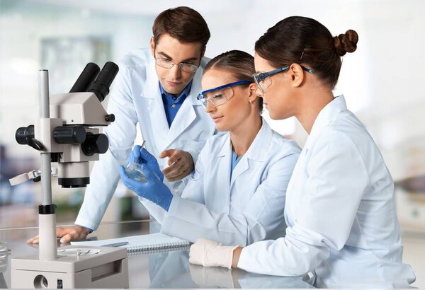  scientists working at the laboratory