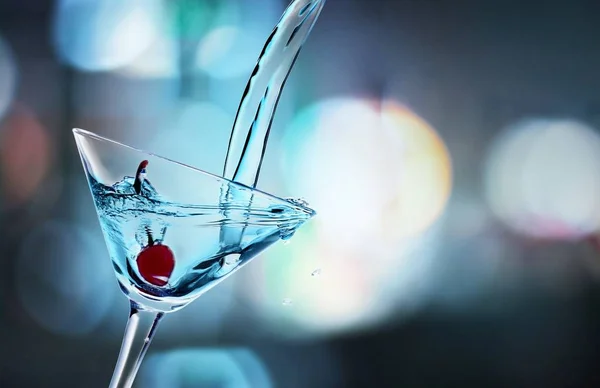 Cocktail Martini in bicchiere — Foto Stock