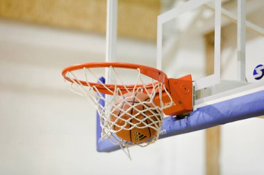 Basketbol topu isabet sepeti