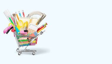 Okul Kırtasiye kompozisyon 