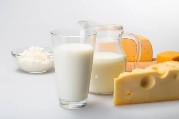 Leckere Milchprodukte — Stockfoto