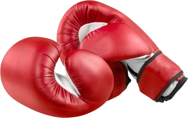 Gants de boxe rouges — Photo