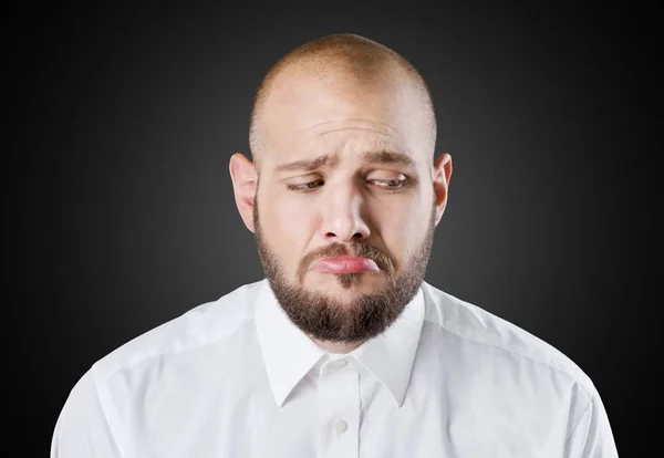 Trauriger Geschäftsmann — Stockfoto