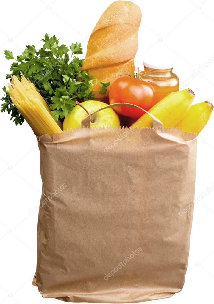 Full shopping  bag